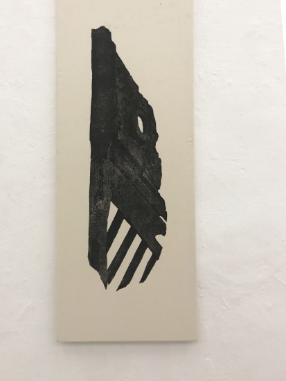 Ark | aquatint on canvas | 135x50cm